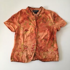 Requirements women’s floral shirt, size L